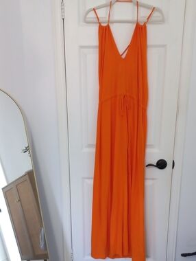 Orange Women's Maxi Dress